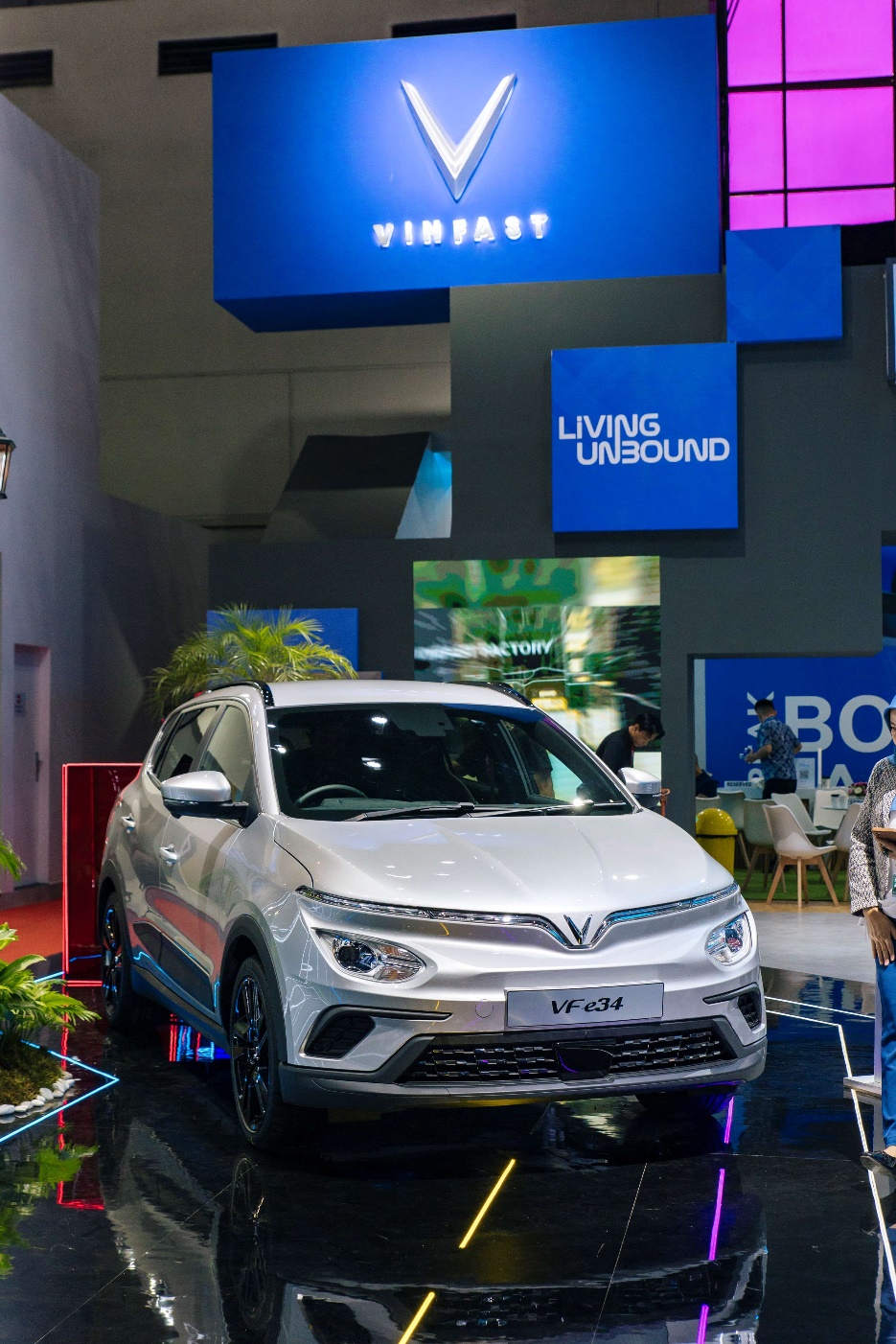 vinfast officially starts sales of vf e34 e suv in indonesia