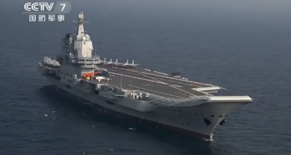 China says its carrier group conducts illegal exercise in South China Sea