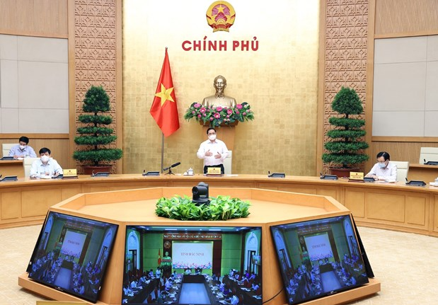 pm urges controlling pandemic outbreaks in bac ninh bac giang provinces