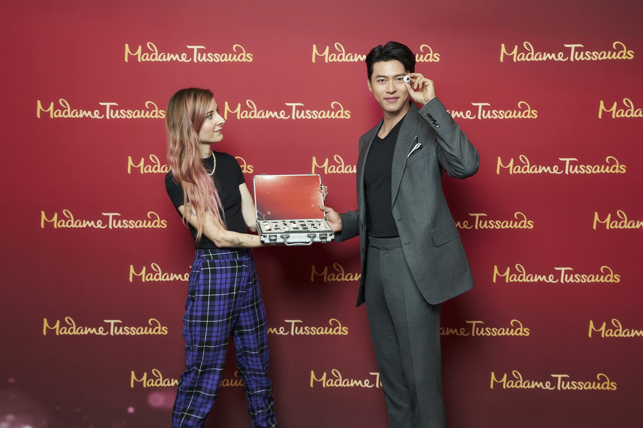 welcoming hyun bin to the madame tussauds family in asia