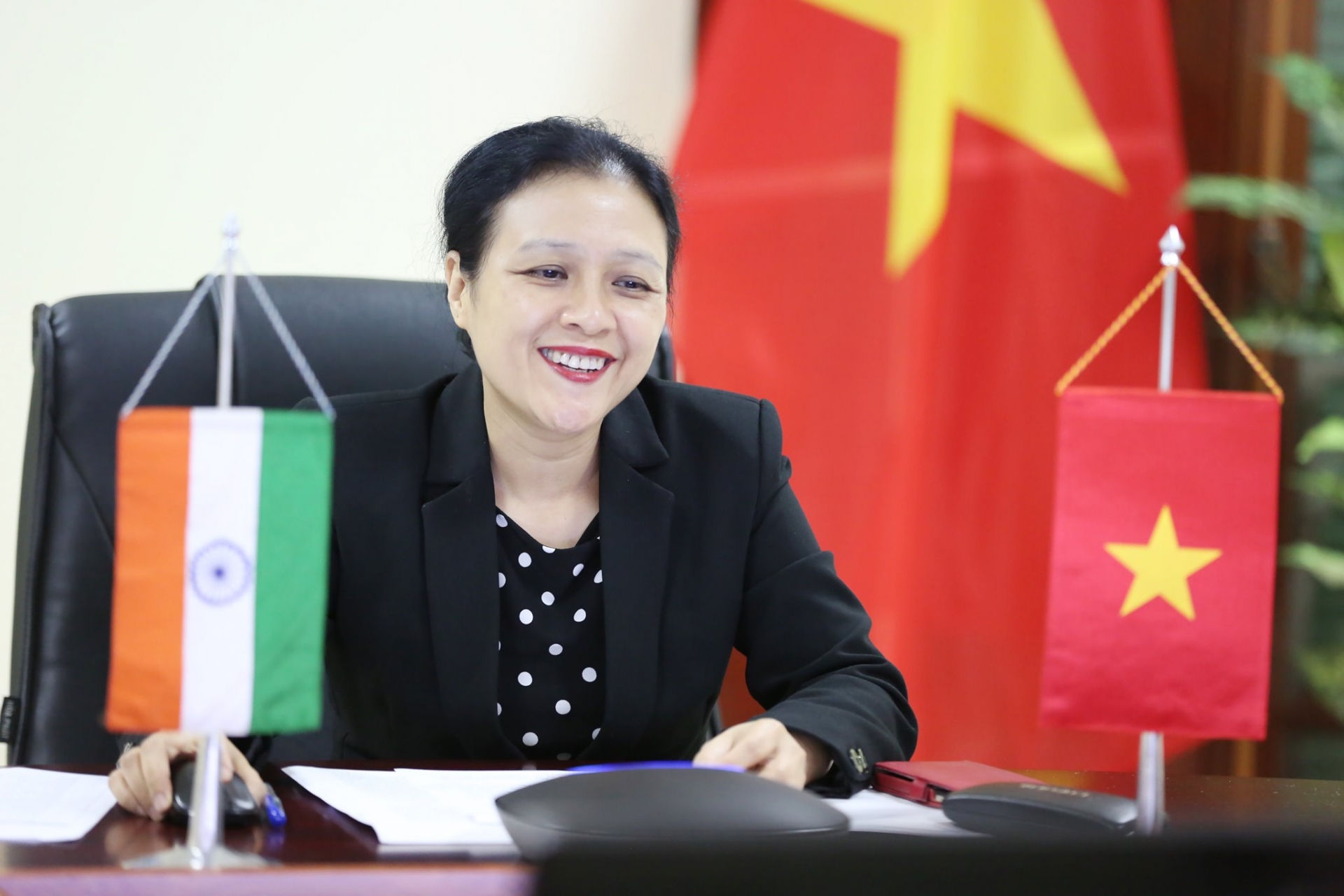 vufo president attends india vietnam webinar on ict cooperation during pandemic