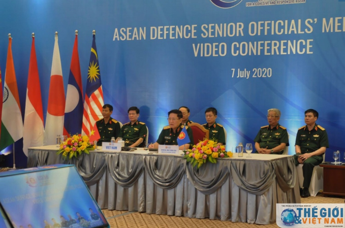 ASEAN Defence Senior Officials’ Meeting Plus (ADSOM+) Group held video conference asean defence senior officials meeting plus adsom group held video conference