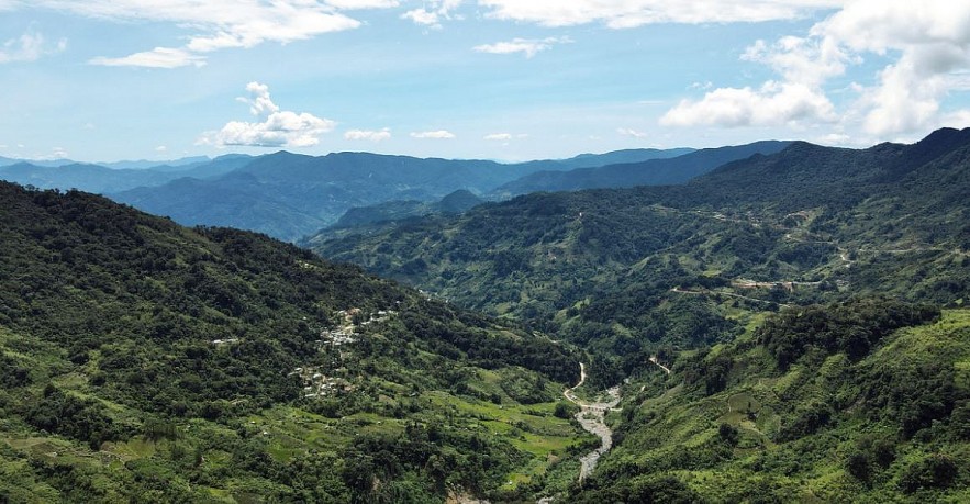 Photo: Cloudy Season on Truong Son Mountain Range