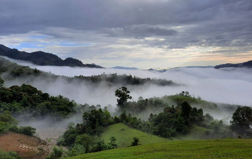 Photo: Cloudy Season on Truong Son Mountain Range