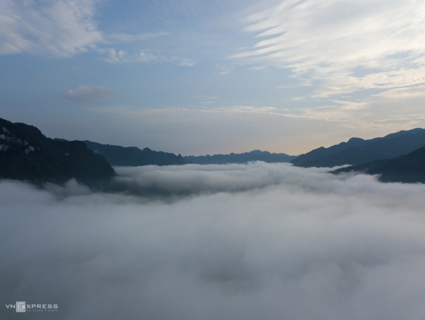 Na Hang picturesque mountain and lake Na Hang picturesque mountain and lake