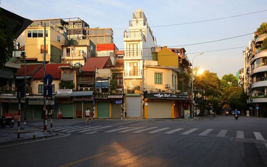 Restful Streets of Hanoi in Autumn