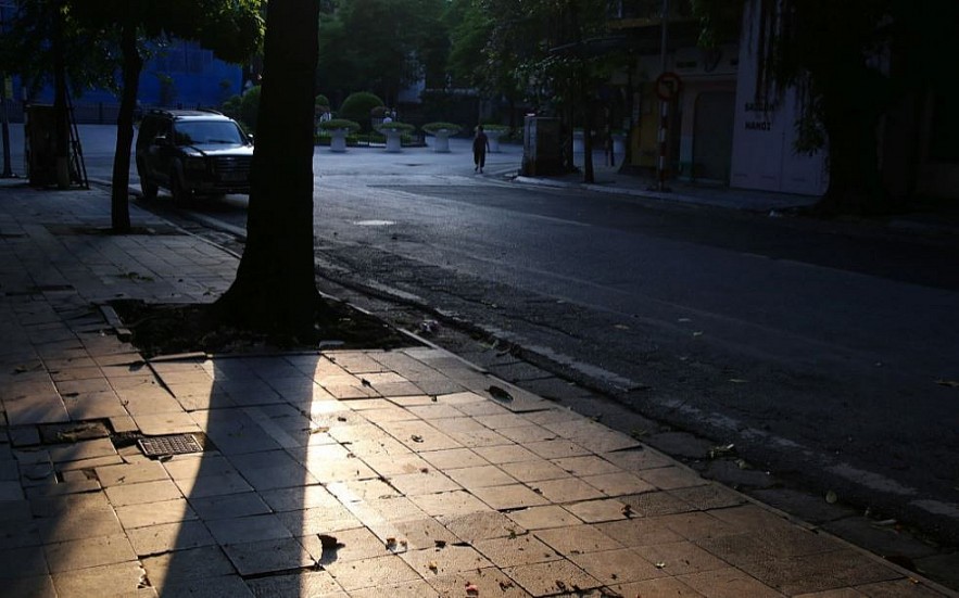 Restful Streets of Hanoi in Autumn