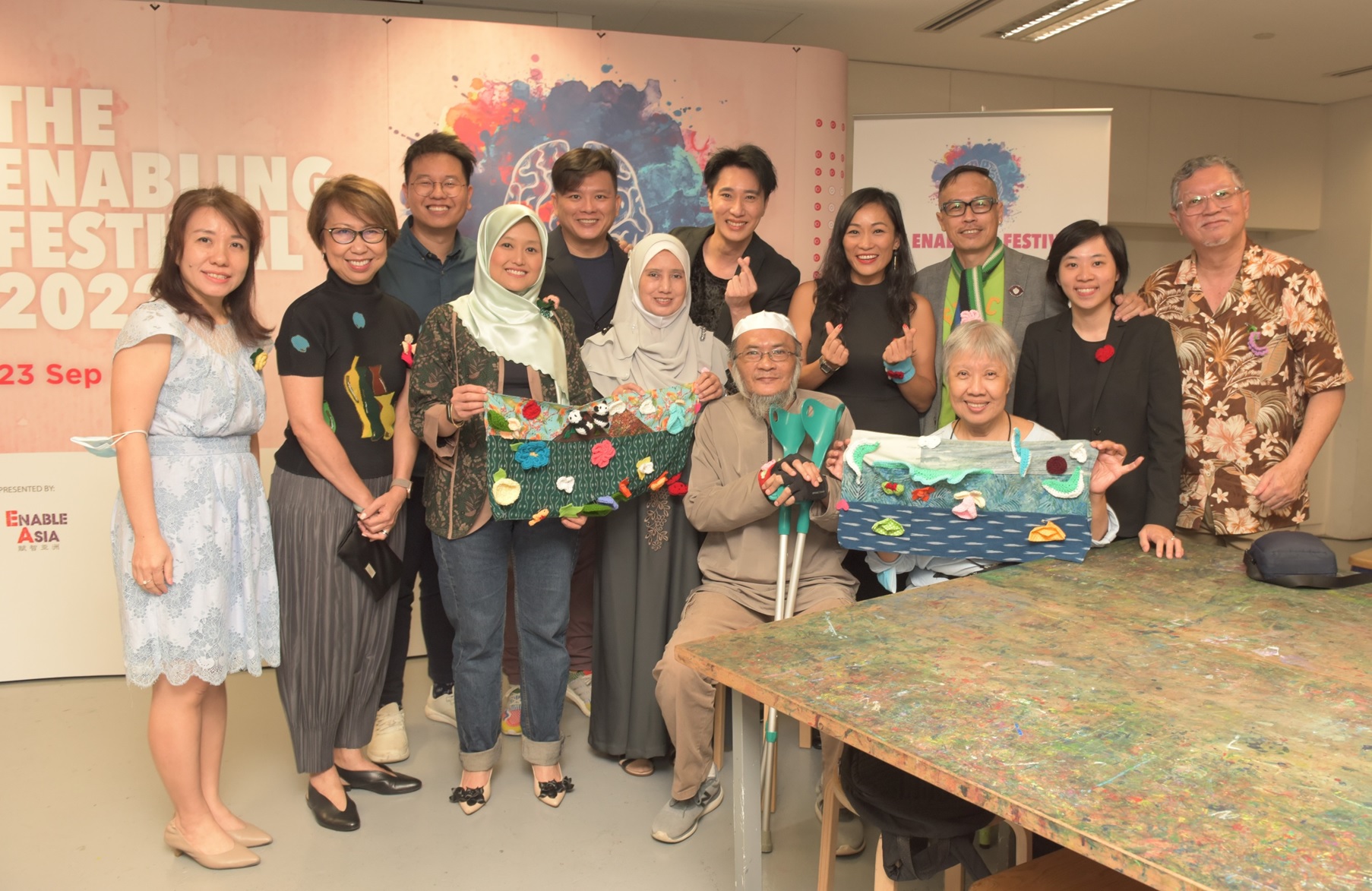 the enabling festival 2022 opens to support dementia friendly singapore through the power of touch