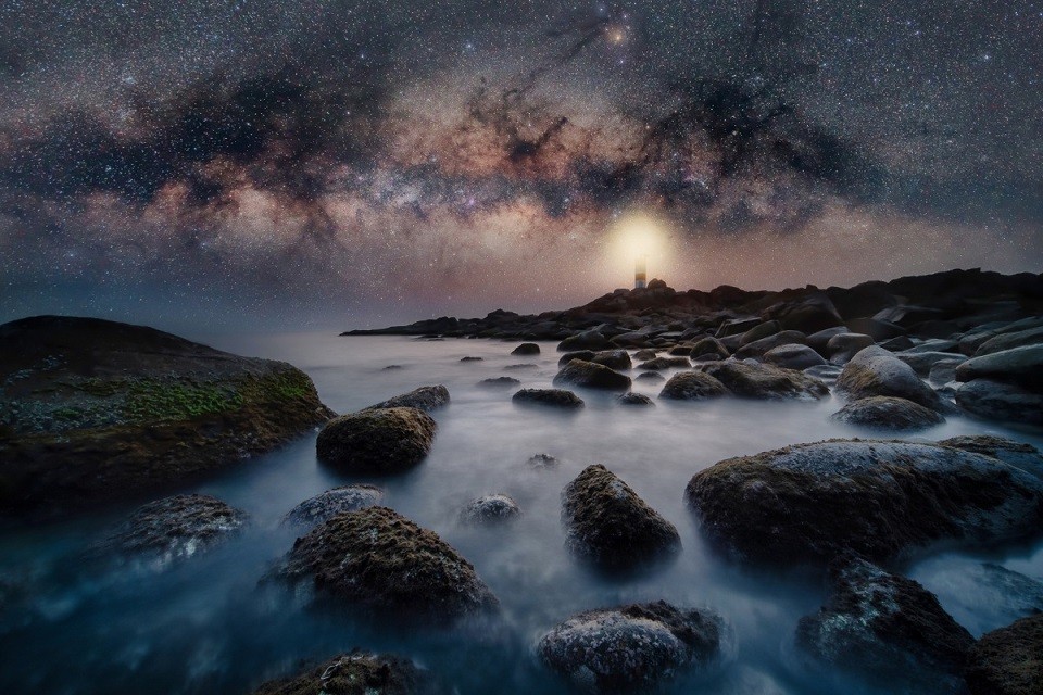 magical photos of milky way across vietnam