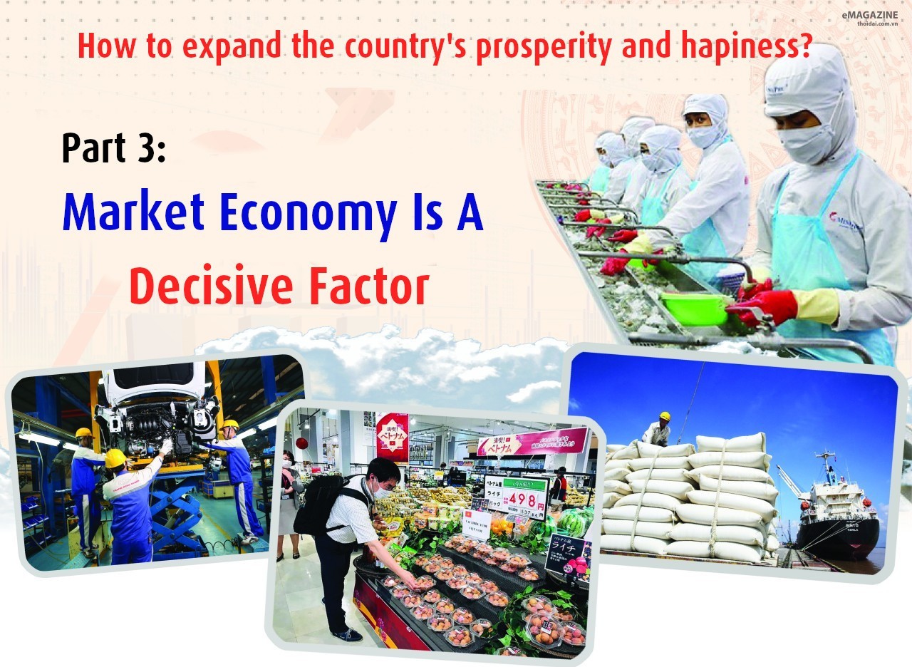 market economy is a decisive factor