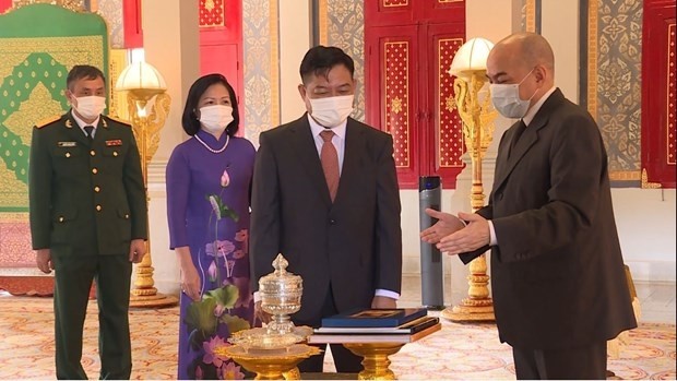 cambodian king appreciated flourishing ties with vietnam