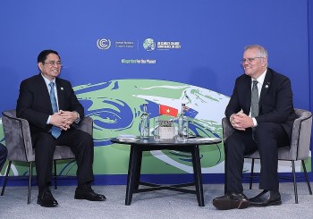 Prime Minister Meets Australian Counterpart, European Commission President on Sidelines of COP26