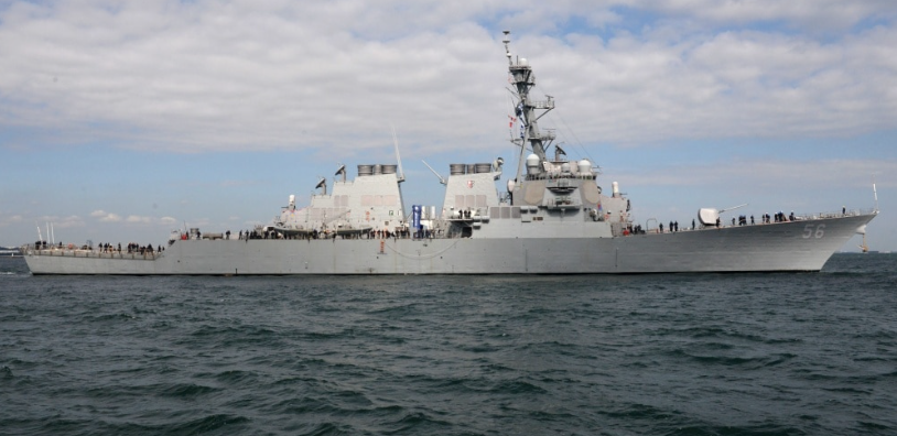 us rejects china expelled its navy warship near truong sa