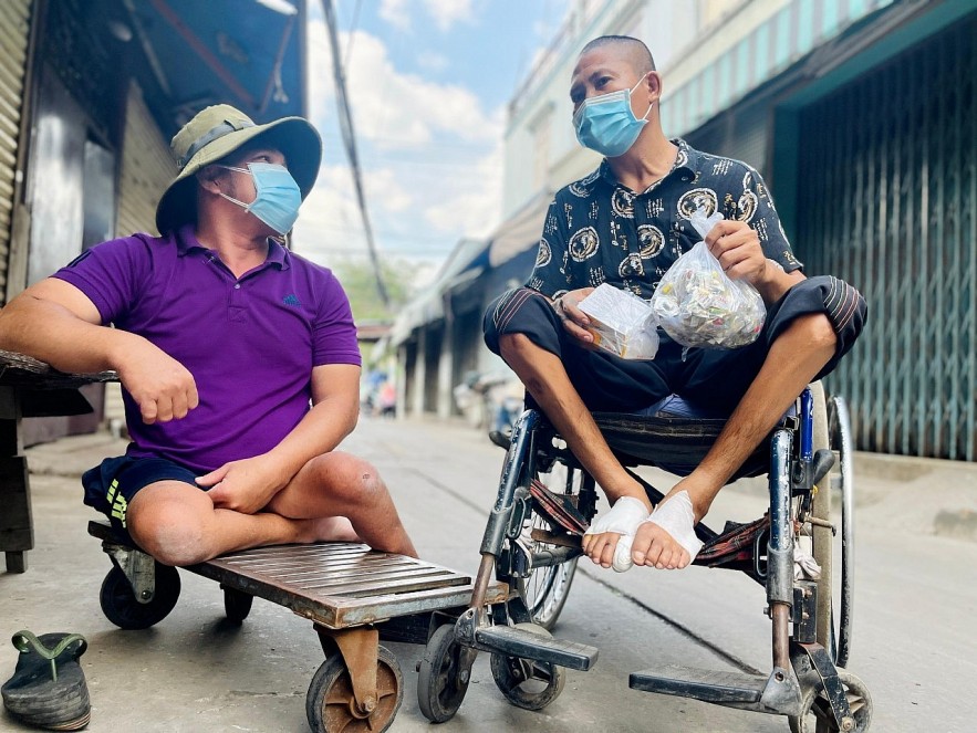 The Elderly and Disabled People Supported in Treatment, Quarantine Due to COVID-19