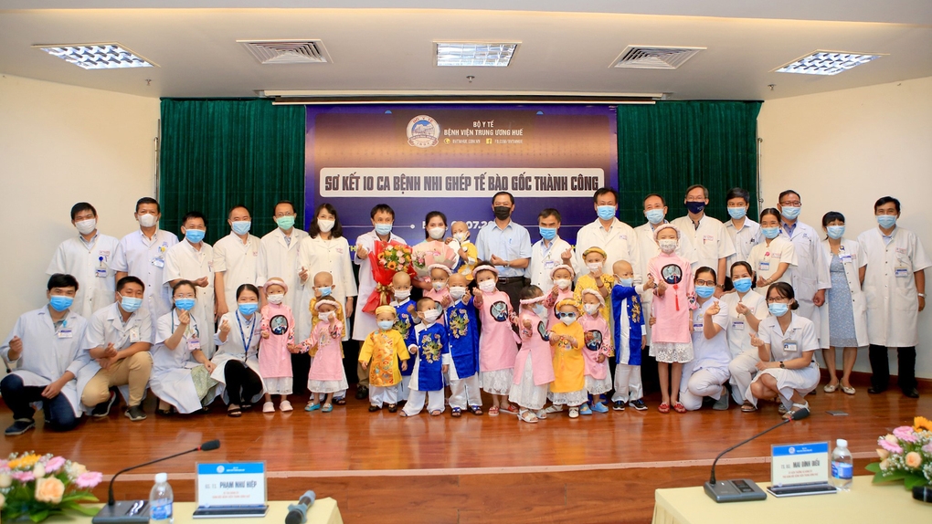 A lot of children with cancer have been successfully treated at Hue Central Hospital thanks to the help of...