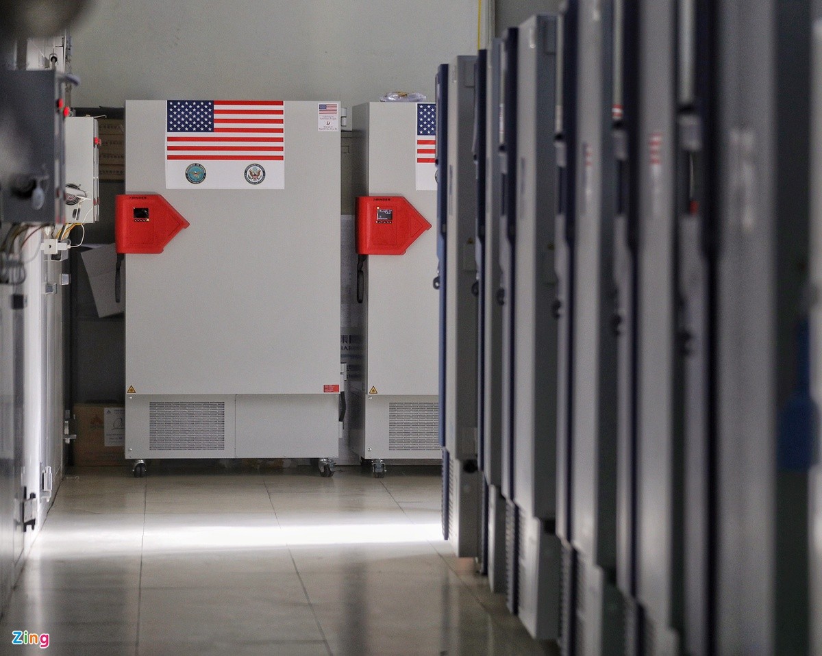 A Close Look At Ultra-Low Temperature Freezers Donated To Vietnam By The US