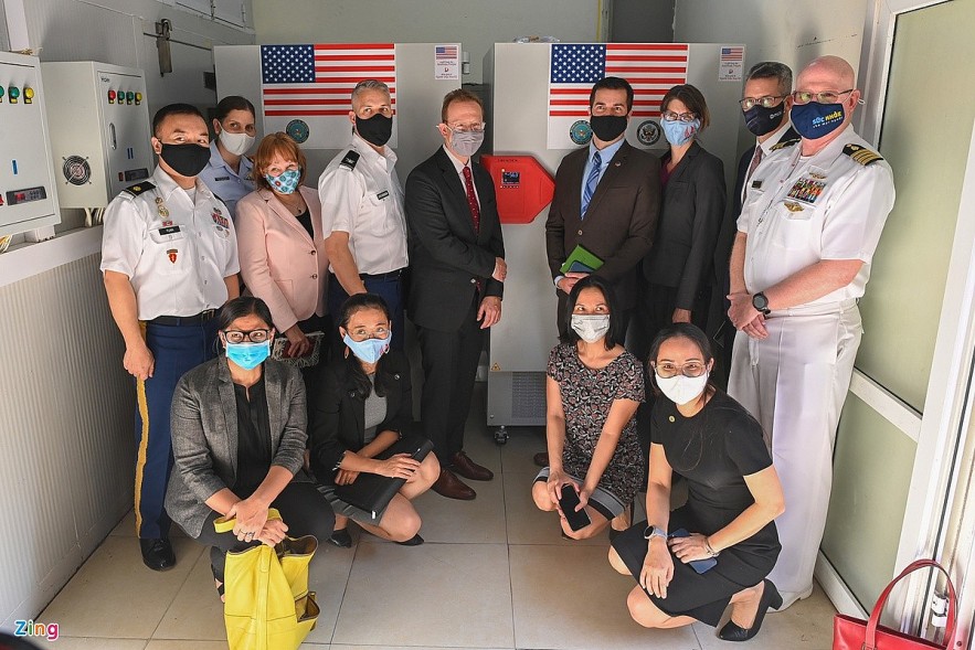 A Close Look At Ultra-Low Temperature Freezers Donated To Vietnam By The US