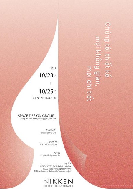Nikken Sekkei to Exhibit and Present at "Japanese Culture in Architecture and Materials" in Ho Chi Minh City