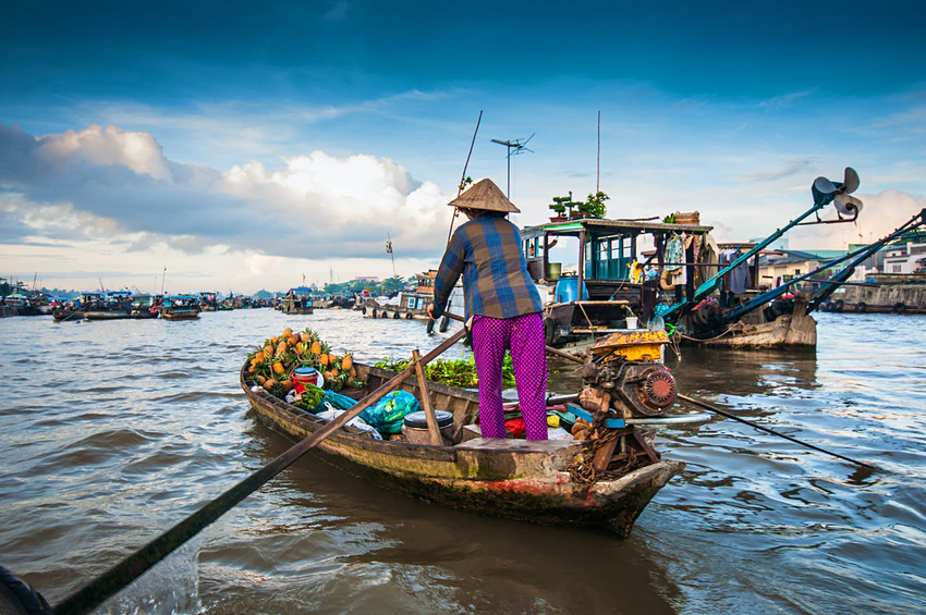 When you're not working, spend time exploring the Mekong Delta © filmlandscape / Shutterstock