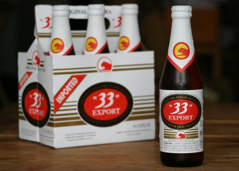 33 Export was Vietnam’s first exported beer. Its successor, Bia 333, is well-known for its southern heritage. Photo: Vietcetera 