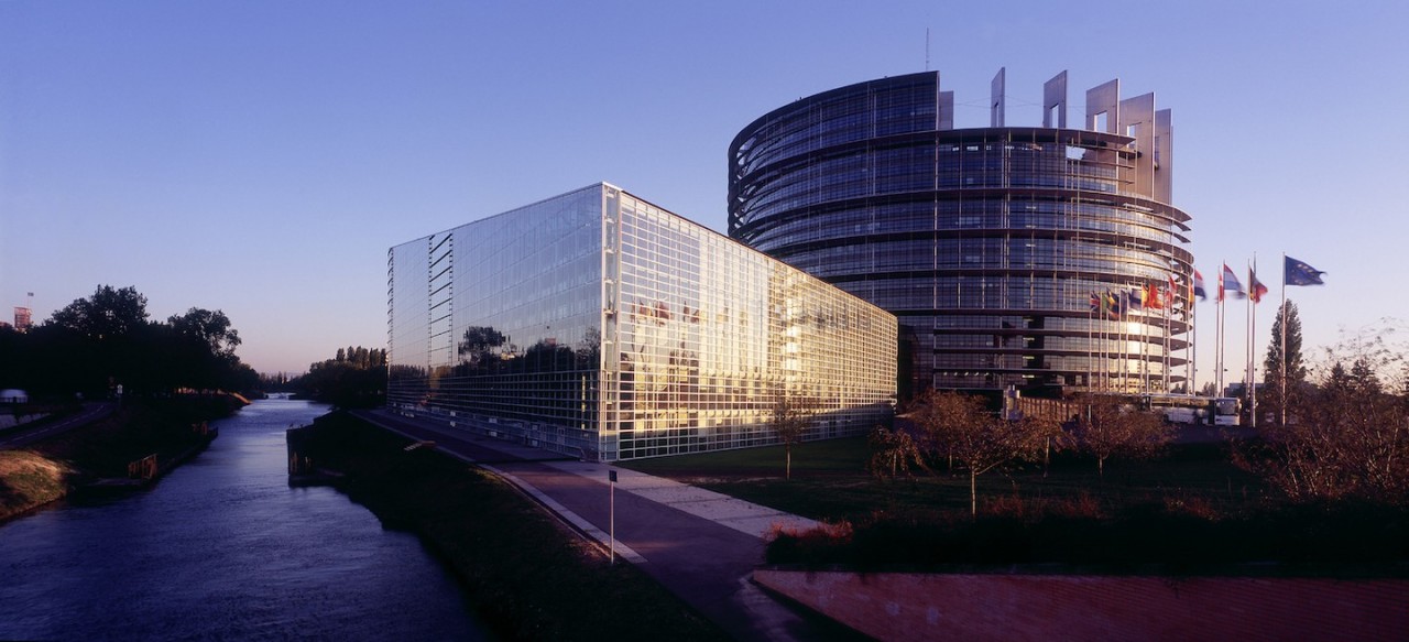 The European Parliament in Strasbourg | © Zvardon / Alsace Tourisme