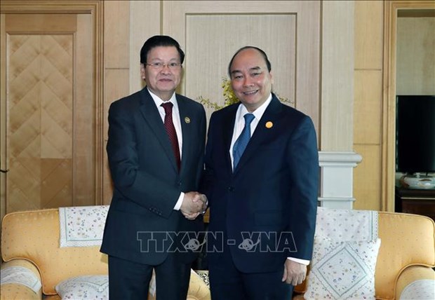 vietnam laos great friendship further developed