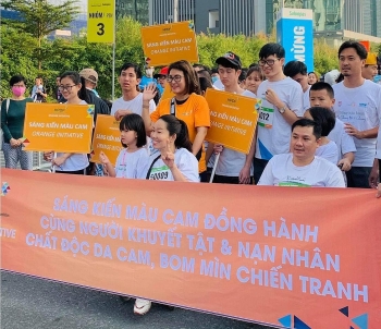 orange initiative at hochiminh city marathon 2021