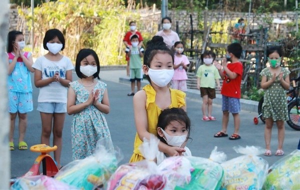 joint efforts made to care for children affected by the pandemic