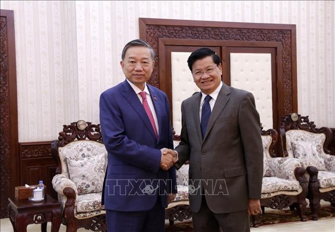 vietnam laos boost security cooperation