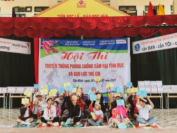world vision improves childrens knowledge in self protection