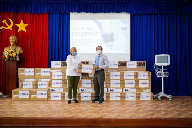 Tay Ninh Province Get Support From US in Covid fight