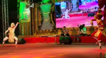 video artists of tra vinh university exchange in india