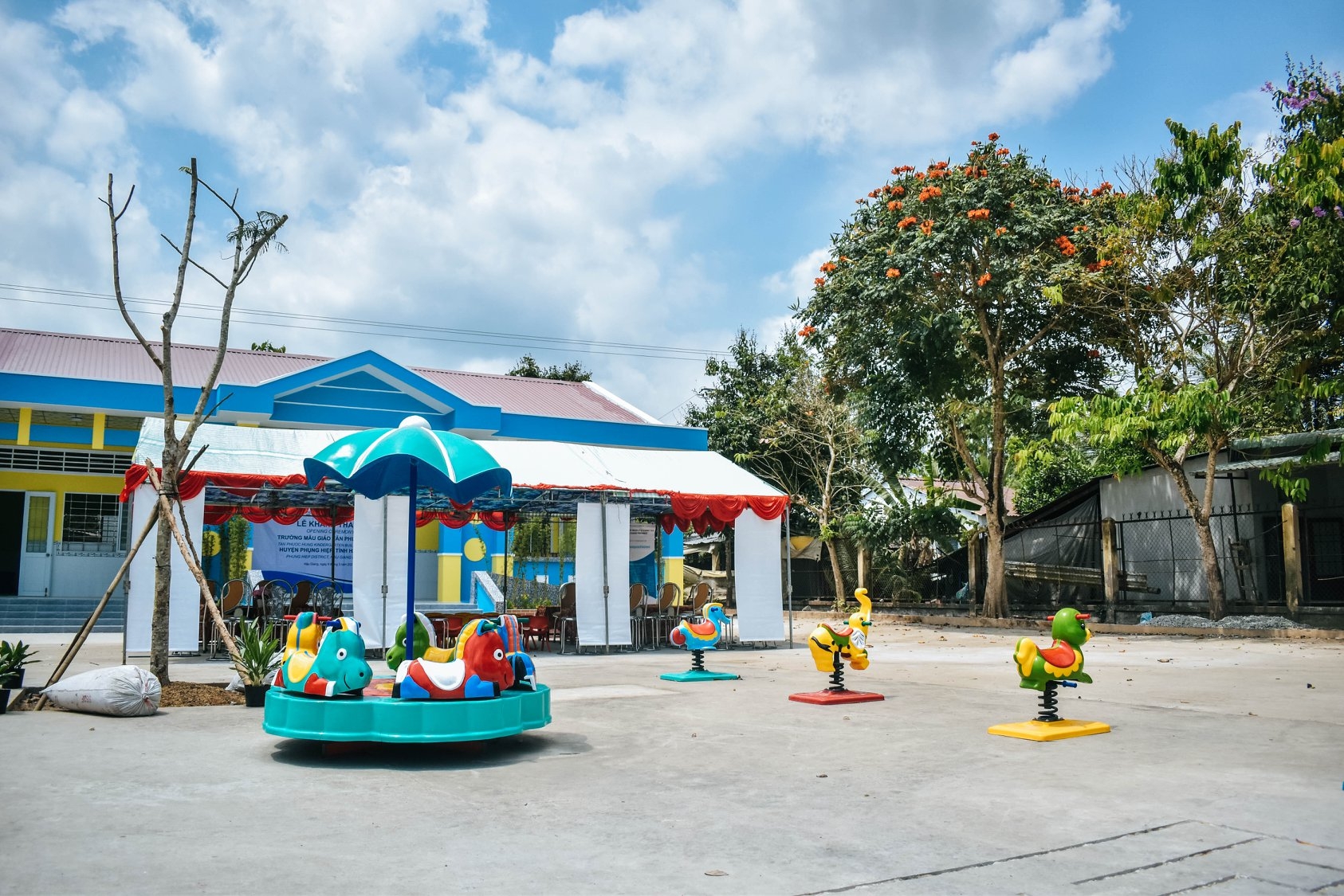 Another kindergarten built by Saigonchildren in Hau Giang