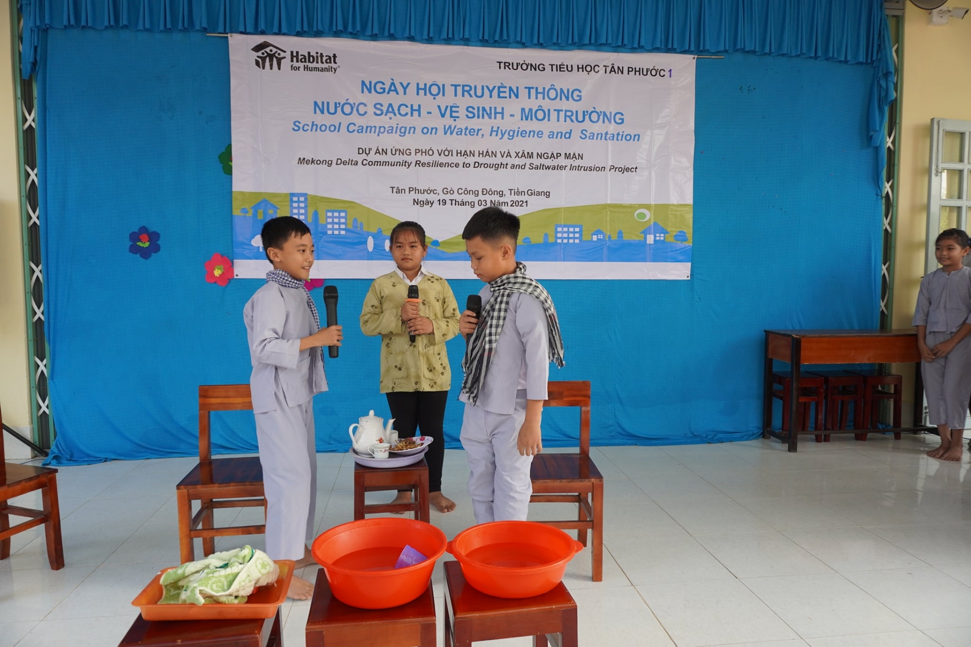 Habitat Vietnam assists Mekong Delta in building resilience to drought and saltwater intrusion