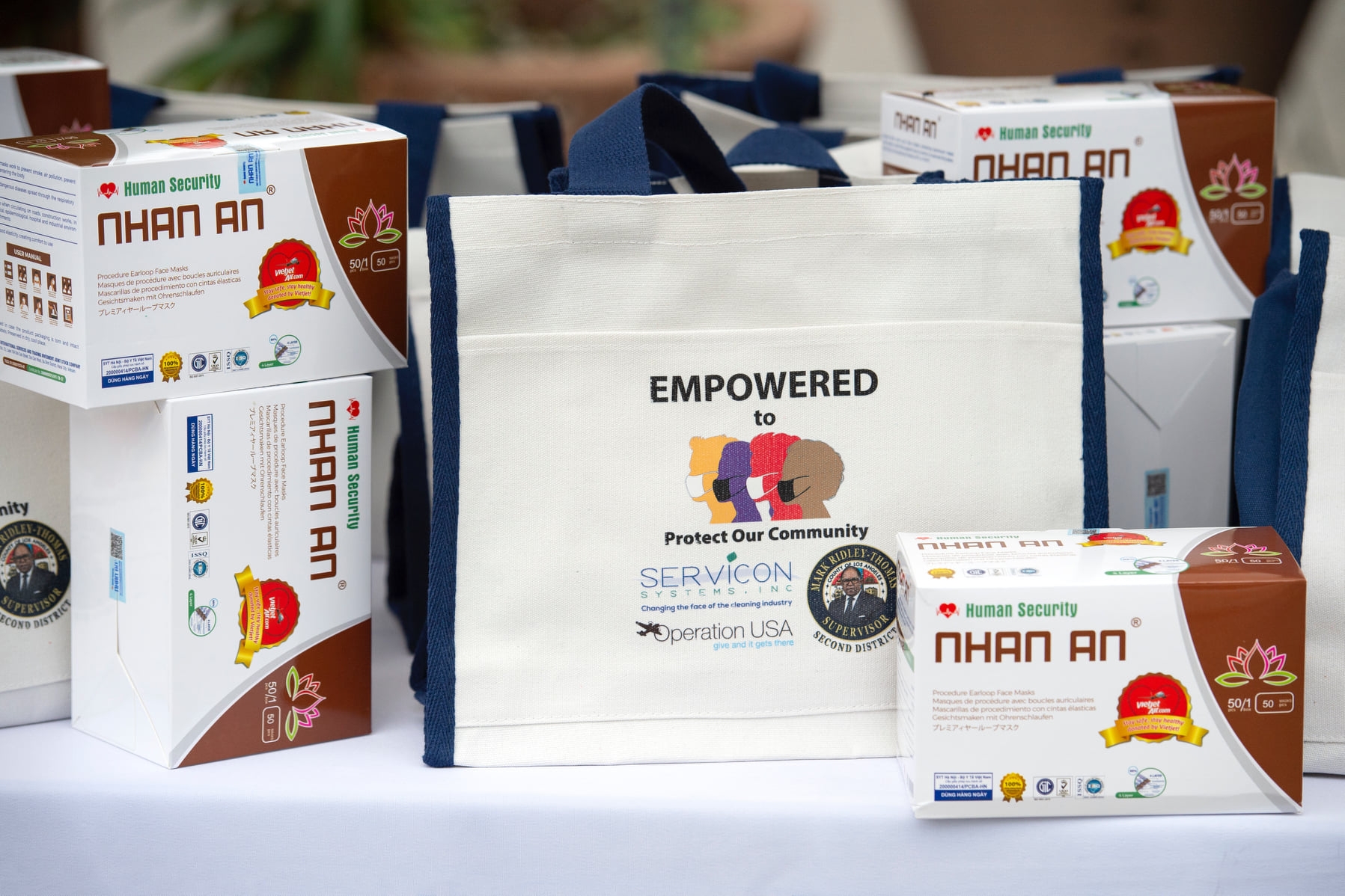 thank you letter from us for vietnams face masks