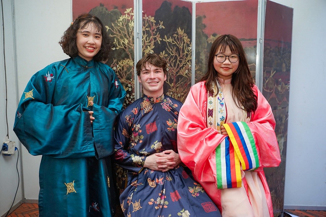 Traditional Costume Experience at Cultural Festival in Ho Chi Minh City