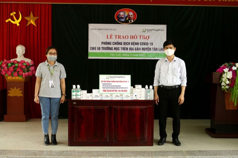 korean ngo supports over 5925 usd to hoa binhs covid 19 fight