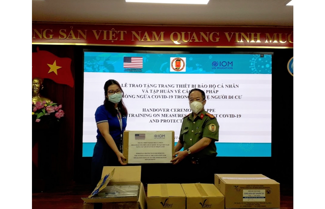 iom assists immigration officers response to covid 19