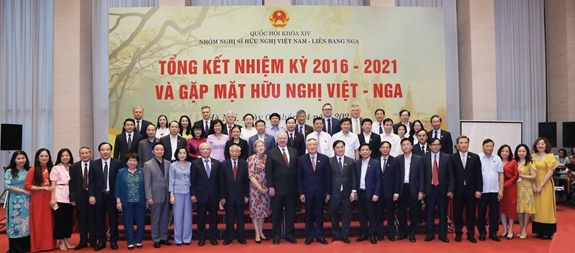vietnam russia friendship parliamentarian group reviews its 2016 2021 tenure
