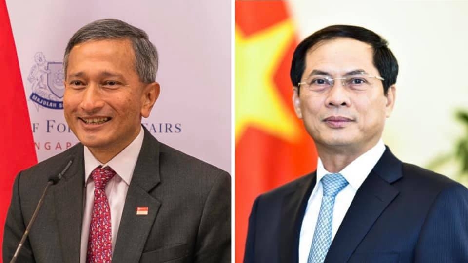 singaporean foreign minister invited to vietnam at convenient time