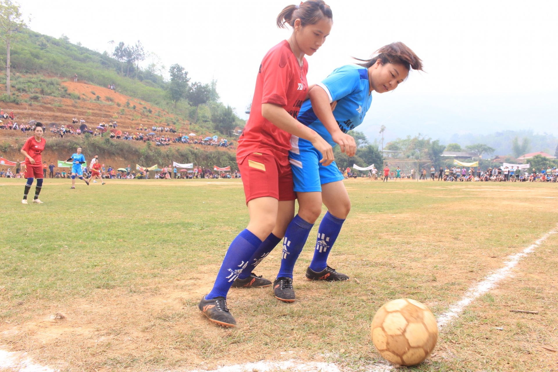 shaking off social norms with womens football tournament