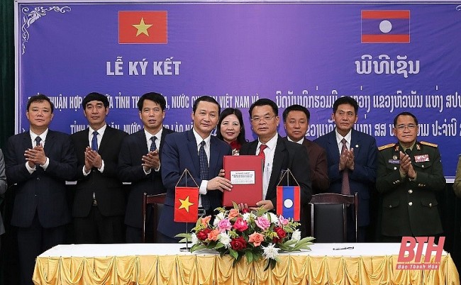 Lao Houaphanh Province Applauds Partnerships with Thanh Hoa
