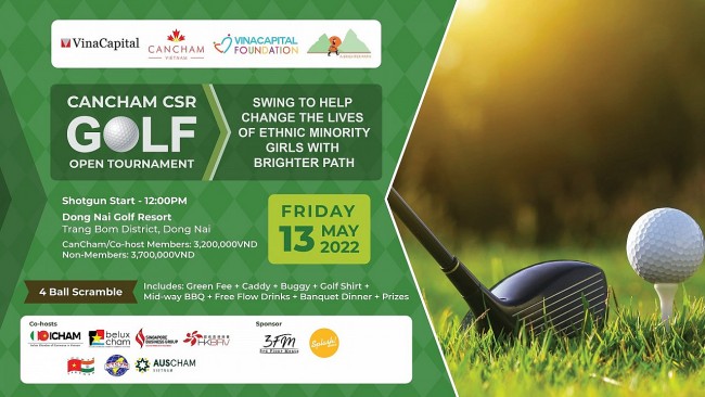 CanCham Charity Golf Tournament to Promote Ethnic Minority Girls' Education