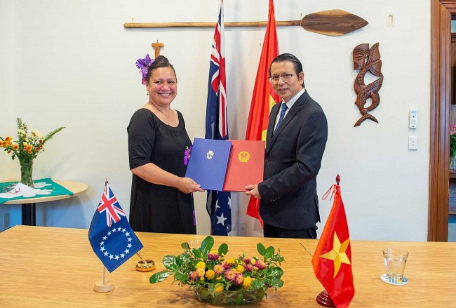 Vietnam, Cook Islands Establish Diplomatic Relations