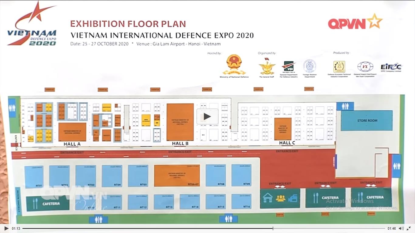 vietnam international defense exhibition 2020 to be held this oct