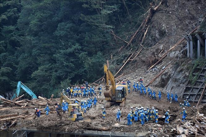 Funeral service held in Japan’s prefecture for two Vietnamese victims in landslide