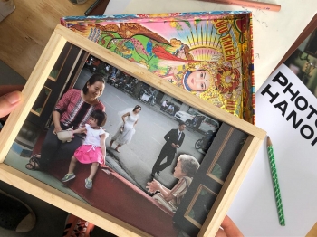 Special boxes showcasing Vietnamese landscape and local people