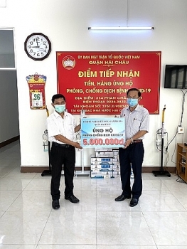 Vietnam - Cambodia Friendship Association in Da Nang supports Covid fight