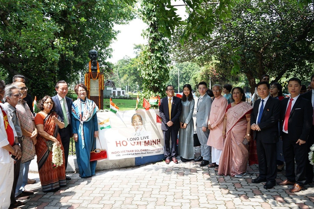 President Ho Chi Minh Commemorated in India's Kolkata City