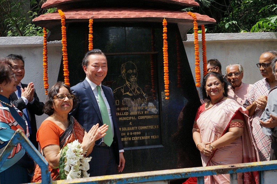 President Ho Chi Minh Commemorated in India's Kolkata City